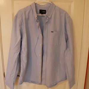 Hurley Mens Button-Down Shirt~
